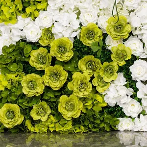Panel de Flores Artificiales 3Dromantic, Desmontable y Moderno, Ideal para Bodas, Fiestas de Cumpleaños y Decoración de Banquetes de Hotel. - Product Image 4