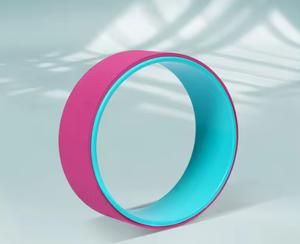Ruota per <span class=keywords><strong>Yoga</strong></span> Professionale Personalizzata, Morbida, Robusta e Antiscivolo con Curva Posteriore per Allenamento Addominali, Flessibilità e Supporto Lombare (32cm) - Product Image 6