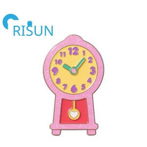 Usine métal Unique Badges doux dur émail épinglette Kawaii montre bijoux broche personnalisé dessin animé heure du coucher réveil broche Badge - Product Image 5