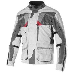 Befast Touring CE แจ็กเก็ต3ชั้นสีดำสีเทา3XL - Product Image 1