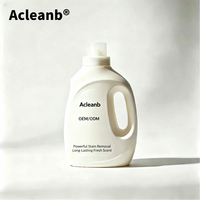 Concentré de lessive liquide jetable antibactérien et écologique |   Élimine 99,9 % des germes |   Fraîcheur longue durée |   Fleur de jasmin