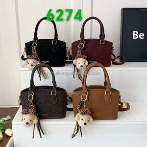 2025 New Designer Luxury Cross Body PU Leather <b>Handbags</b> Ladies Characters Zip Closure Single <b>Strap</b> Polyester Lining Waterproof - Product Image 1