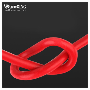 <span class=keywords><strong>Fil</strong></span> de ligature plat en acier galvanisé recouvert de PVC Sanxing, diamètre 1-4 mm, coupes sur mesure, options multicolores, origine Hebei - Product Image 5