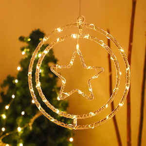 TSINYE <span class=keywords><strong>Campana</strong></span> de Luz de Hadas para Exteriores, Árbol de Navidad, Jardín, Fiesta, Habitación, Estrella Centelleante, Ventana de Pared, Cadena Giratoria, Decoración, Luz Led - Product Image 6