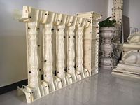 Moule en plastique ABS robuste et réutilisable de 70 cm de hauteur pour balustre en béton préfabriqué, moule décoratif pour garde-corps et main courante, moule de moulage domestique
