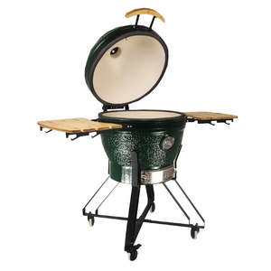 Prêt à Expédier <span class=keywords><strong>Barbecue</strong></span> à Charbon de Bois 24 Pouces Conception Personnalisée Pit Boss <span class=keywords><strong>Kamado</strong></span> Grill Couvercle Isolé BBQ Grill - Product Image 1