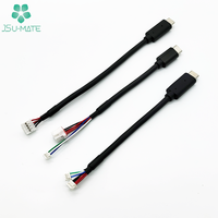 Kabel Konektor Pengisi Daya USB, Kabel USB C Tipe C Ke 2 3 4 5 6 Pin JST/Molex/Yeonho 4 Pin