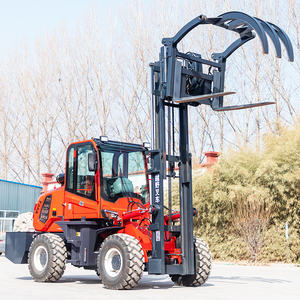 משלוח חינם דיזל מחוץ לכביש מלגזות מחסן טלסקופי חדש הידראולי 3 <span class=keywords><strong>3.5</strong></span> 4 5 טון כל מלגזה שטח עם קבצים מצורפים - Product Image 3