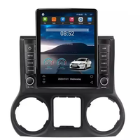 Reproductor de Audio para Auto Android 13 8+128G para JEEP WRANGLER 2011-2014, Pantalla IPS, DSP, Carplay, Cámara 360, Sistema de Audio para Auto