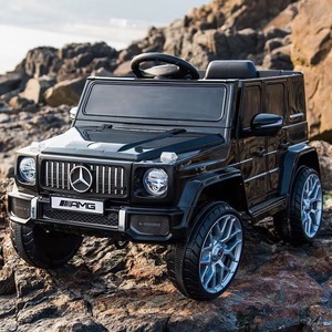 Voiture électrique télécommandée <span class=keywords><strong>Mercedes</strong></span> pour enfants, 4x4, roues souples, tout-terrain, portes ouvrantes, conduite autonome - Product Image 1