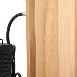 High quality Canadian red cedar wooden ice bath round 1 person <b>cold</b> <b>plunge</b> with chiller - Product Image 5