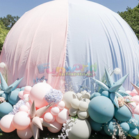 Fête en plein air commerciale Ides Carpa Gonflable De Burbujas sexe révéler ballon bulle dôme gonflable rebond maison