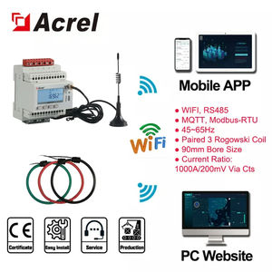 Medidor de Energía Inteligente Trifásico Inalámbrico 4G Acrel ADW300 con <span class=keywords><strong>IoT</strong></span> y Monitoreo de Energía con Mqtt - Product Image 5