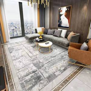 Grande taille tapis persan style ethnique imprimé tapis cristal velours épaissi tapis antidérapant salon chambre tapis - Product Image 2