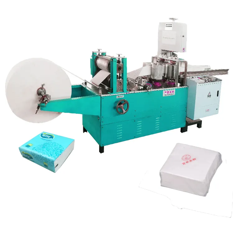 Kleine Business 1 Kleur Of 2 Kleur Automatische Servet Papier Maken Tissue Machine