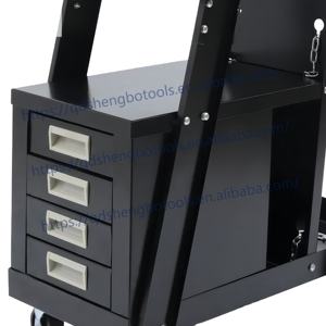 Chariot d'atelier pour la réparation automobile avec tiroirs à outils Chariot d'atelier pour la réparation automobile - Product Image 4