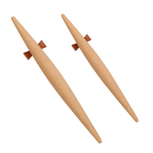 Rodillos de Madera de Haya para Amasar, Prensador de Masa para Fideos y Dumplings, Sin Pintar, Utensilios de Cocina Ecológicos para el Hogar - Product Image 5