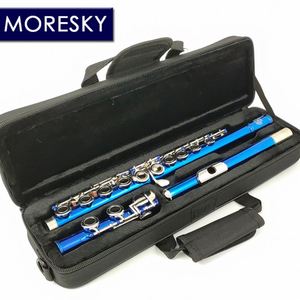 ขลุ่ย MORESKY 16 คีย์ แบบ CloseC สีฟ้า พร้อมคีย์ E - Product Image 2