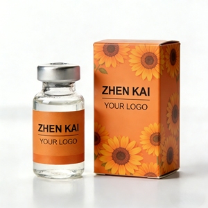 Custom HD Printing Peptide Labels, Cardboard Single Vial <strong>Packaging</strong> for 1ml 3ml 10ml Glass Vials - Product Image 1