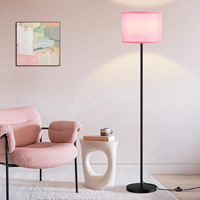 Lampadaire circulaire moderne simple et de haute qualité 3000-6500k adapté à la décoration dans le salon chambre lampadaire
