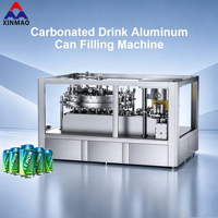 Machine de remplissage et de scellage automatique de canettes en aluminium 6000 CPH 330 ml pour bière, boissons gazeuses, eau gazeuse et boissons non alcoolisées