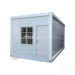 JJC-Casa pequeña de contenedores de lujo de acero estructural galvanizado/tienda/oficina, casa prefabricada con marco de metal personalizada - Product Image 4