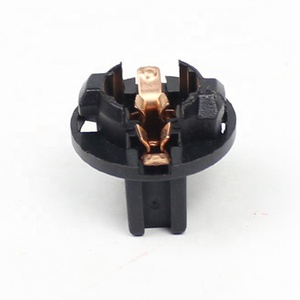 W5W <strong>T10</strong> <strong>Wedge</strong> V2 Small <strong>Bulb</strong> Indicator Light Lamp Holder Plastic Black Car Instrument Panel Lamp Light Base <strong>Socket</strong> - Product Image 2