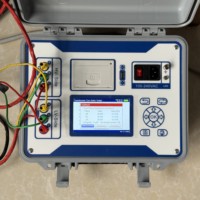 Comprobador de Relación de Transformación de Transformadores Trifásicos de Clase 3 con Precisión de Nivel 0.1, con Reloj y Fecha sin Apagado del Motor, y Pantalla de Fecha y Hora
