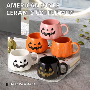 Factory Direct American Style Ceramic 301-400ml High Temperature Resistant Coffee Mug Customized Color Logo Color <b>Box</b> Packaging - Product Image 2