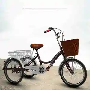 3 पहियों वाला ट्राइसाइकिल फूड कार्ट कुक ट्रेलर भेजने के लिए तैयार