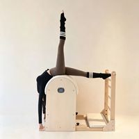 Baril d'escalier Pilates professionnel en bois d'érable Velos, personnalisable, équipement de fitness pour studio et salle de sport, qualité commerciale, durable, certifié CE