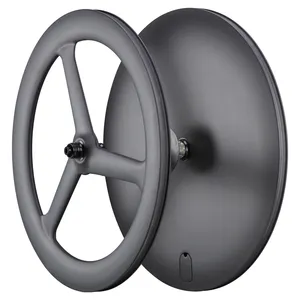 Carbon Front 3S Spokes &Rear disc wheels for Triathlon bike Toray T700 carbon 700C width 25mm disc wheel