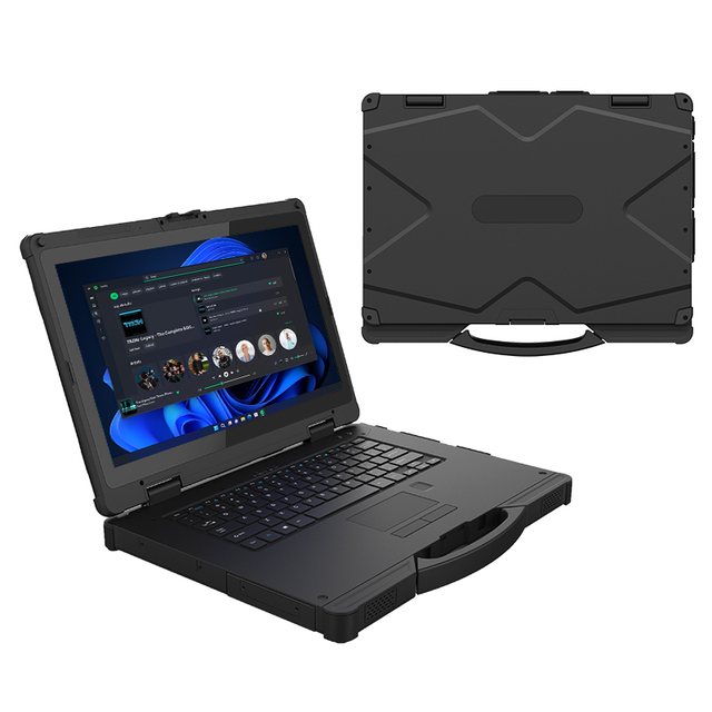 Professional Industrial Use 14.4 Inch Intel 11th Core I5 16GB+1TB SSD IP65 OEM ODM Rugged Notebook Laptop