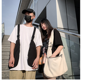 IStapromo Gifts - Bolso multiusos de un solo hombro, chaleco informal de gran capacidad para hombre y mujer, chaleco de viaje al aire libre - Product Image 1