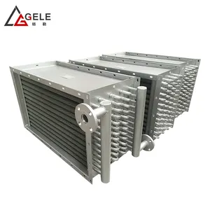 Radiador de aço quente refrigeração condensador de ar, radiador de aço para máquinas de revestimento de filme