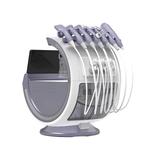 Desktop <b>ABS</b> Hydro Facial <b>Machine</b> with Touch Screen for Spa Skin Rejuvenation Multi-Plug for Salon Use Targeted on Face - Product Image 5