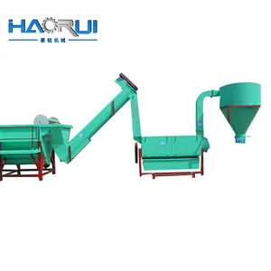 Haorui Waste plastic pp pe film crushing washing granulating recycling line