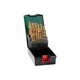 Jeu de forets en métal Metabo Hss-Tin, 25 pièces, pour applications de perçage - Product Image 3