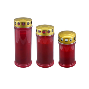 Wholesale White/ Red Pillar Long Lasting Grave <b>Candles</b> Unscented Rustic Pray <b>Candles</b> - Product Image 1