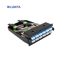 Boîtier de module MPO 24 cœurs LC monomode, cassette MPO