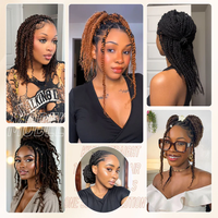Extensions de cheveux humains vierges vietnamiens Originea Luxury 12A Afro Kinky Bulk, double épaisseur, peuvent être permanentées et teintes, pour dreadlocks