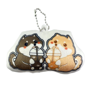 Modern Customized Cute Animals Stuffed Toy Keychain Hanging Accessories Cartoon Character Keychains Anime Kering Plush