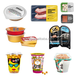 Machine de scellage de gobelets multifonction entièrement automatique pour chips de pommes de terre, frites, gobelets en plastique et en papier, machine de remplissage et de scellage de gobelets - Product Image 6