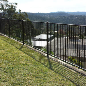 Panneaux tubulaires en acier plat de barrière de <span class=keywords><strong>piscine</strong></span> d'acier et d'aluminium de 1200mm * 2400mm - Product Image 6