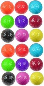 Manufacture Wholesale <b>Golf</b> Range Ball Monochrome Print Bright Blue Pink Red Yellow Lavender Multi Purple Synthetic Rubber DuPont - Product Image 2