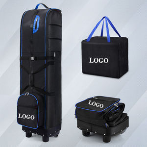 High Quality Nylon Golf Club <b>Travel</b> <b>Bags</b> Portable Golf Carry <b>Bag</b> Golf <b>Travel</b> <b>Bag</b> Cover With <b>Wheels</b> - Product Image 2