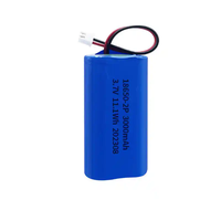 Baterai Isi Ulang 3.7V 1s2p Sel Lithium Ion Silinder 18650 Paket Baterai Lithium 3000mah