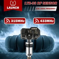 Kit LAUNCH TPMS comprenant 1 outil de service i-TPMS et 4 capteurs TPMS LTR-03