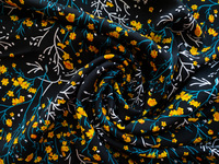 Offre Spéciale 30s 100% filé rayonne décharge impression tissu Viscos Challis décharge impression tissé tissu uni pour la Somalie Bati robe