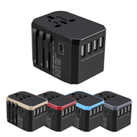 Adaptateur de voyage universel, chargeur tout-en-un personnalisé